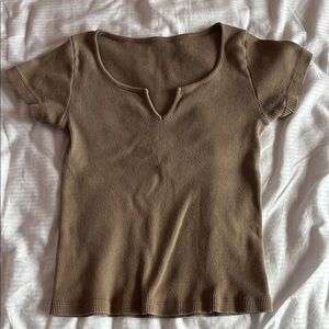 Classic Tan Women's Top